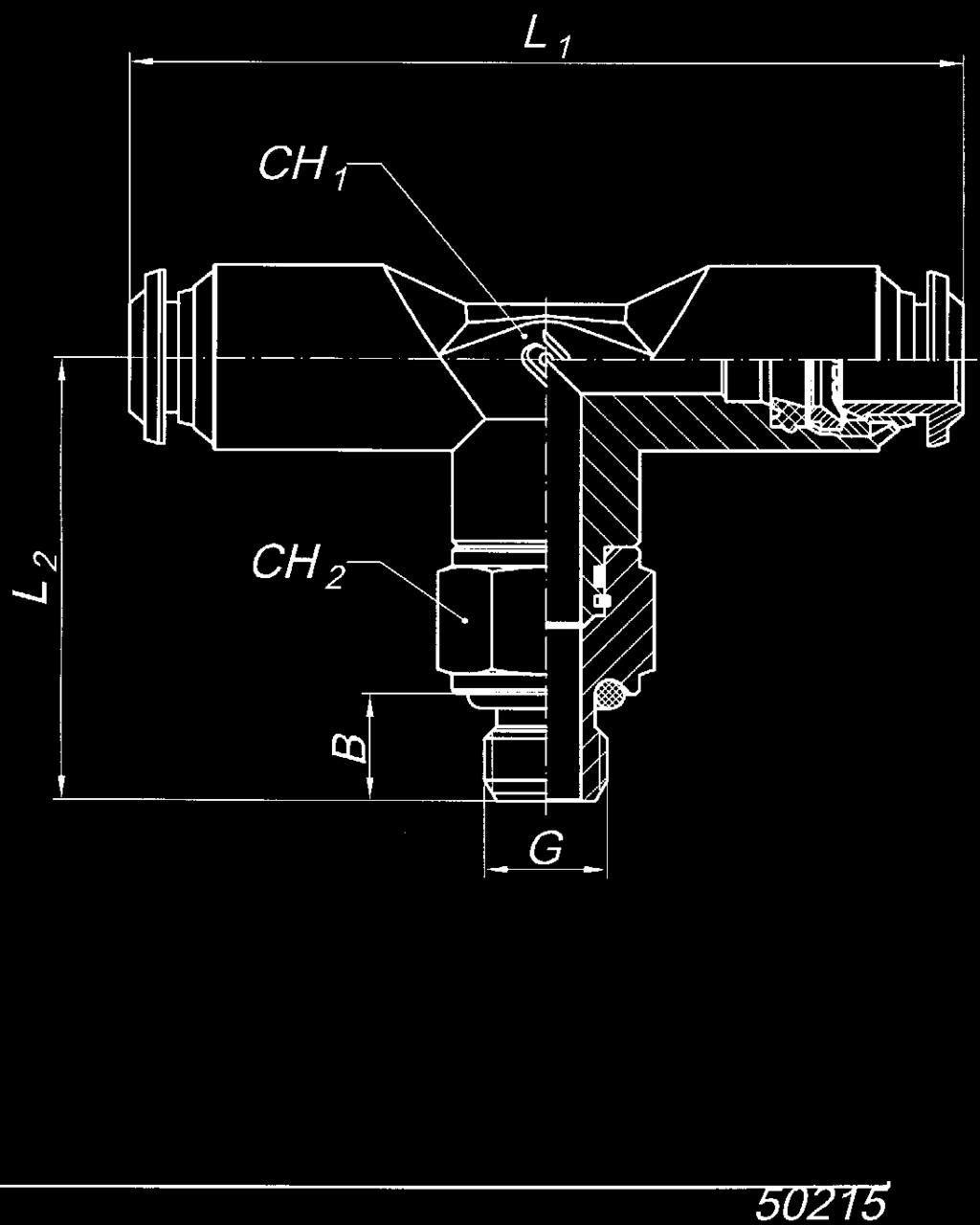 PRZEWODÓW Z TWO- RZYW SZTUCZNYCH Z GWINTEM STOŻKOWYM G 1/8 DO G 3/8 ELBOW MALE ADAPTOR (TAPER) A TUBE B L1 L2