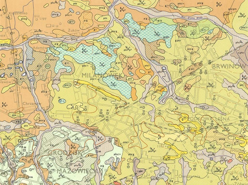 Geomorfologia W podziale fizyczno geograficznym Polski wg J. Kondrackiego teren, na którym zlokalizowana jest inwestycja, położony jest na terenie mezoregionie Równina Łowisko-Błońska.
