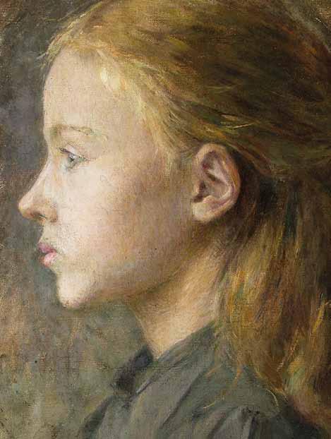 33 Portret dziewczynki Portrait of a Little Girl