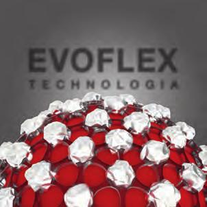 Swoją niezwykłą funkcję ochronną zawdzięcza wyjątkowej technologii Evoflex: nieorganiczne cząsteczki otaczają elastyczną substancję wiążącą oraz zawarte w niej pigmenty wymagające szczególnej ochrony.