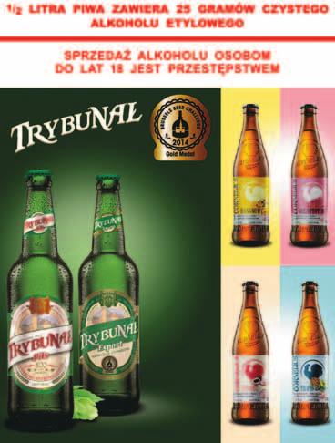 CORNELIUS PSZENICZNE LYCHEE, TROPIC 0,5 l butelka bezzwrotna 6,58/l 3 29 KONSTANCIN 0,5 l butelka bezzwrotna 8,58/l 4 29 GNIEWOSZ 0,33 l