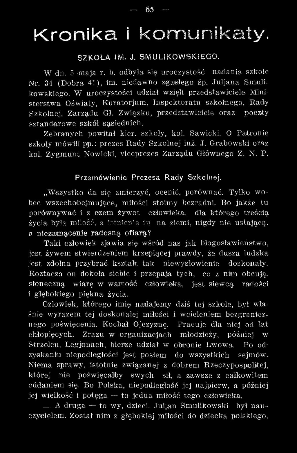 Bo jakże tu porównywać i z ozem żywot człowieka, dla którego treścią życia była mdość, a istnienie tu na ziemi, nigdy nie ustającą, a niezam ącenie rad o sn ą ofiarą?