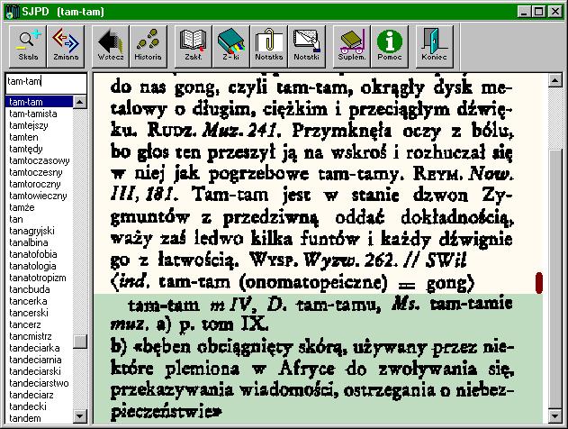 Elektroniczny przedruk słownika