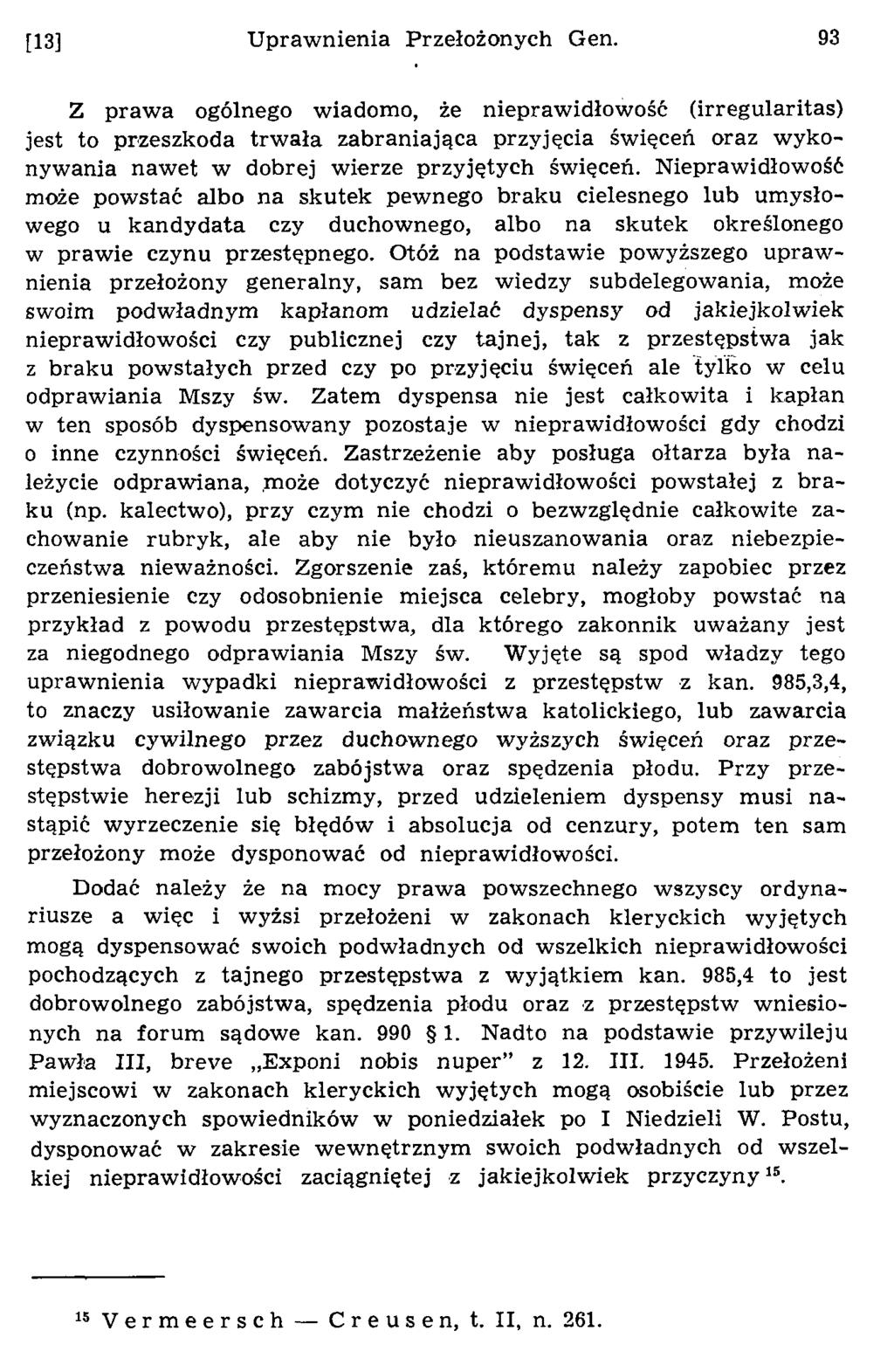 [13] U praw nienia Przełożonych Gen.