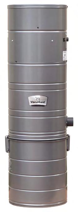 Jednostki centralne aerovac Vacu-Maid S1570 i S2200 Kompaktowe odkurzacze, przeznaczone do użytkowania w domach jednorodzinnych.