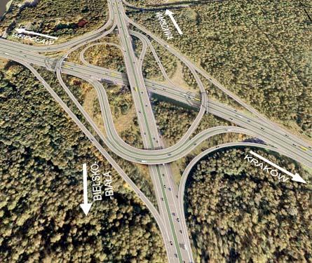 Murckowska z budową dróg dojazdowych na autostradzie A4. Bezpośrednimi przyczynami podjęcia tej decyzji był m.in.