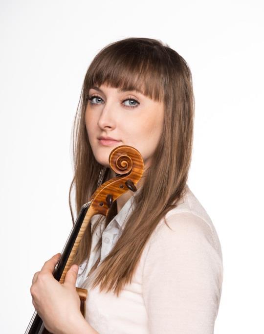 fot. Serwis Orkiestry Sinfonia Varsovia Katarzyna Budnik-Gałązka Absolwentka Uniwersytetu Muzycznego Fryderyka Chopina w Warszawie, w klasie skrzypiec profesorów Mirosława Ławrynowicza, Andrzeja
