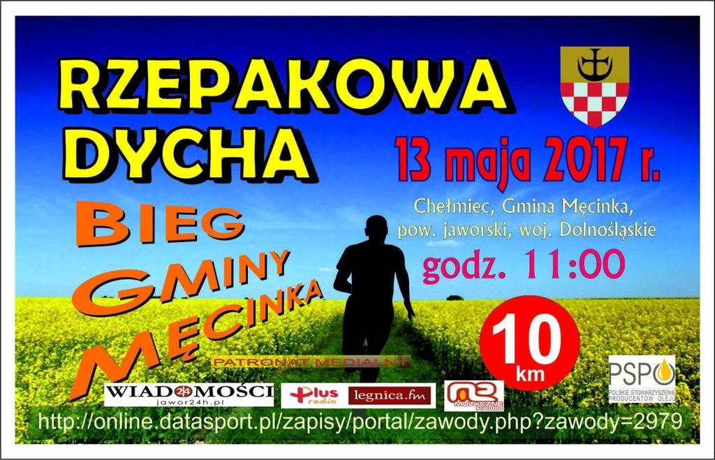 nr 66(II)/ WYDARZENIA WSPIERANE PRZEZ PSPO W MAJU/CZERWCU r. Zachęcamy do udziału w biegu na 10 km pt.