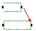 5 Wprowadzanie danych Punkty lewy i prawy służą do zmiany długości rozdzielacza mieszkaniowego. Punkty lewy i prawy służą do zmiany długości rozdzielacza rurowego.
