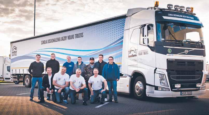 Uczestnicy szkolenia Mariusz Golec prezes spółki Wielton SA: Marcin Majak Marketing Manager Volvo Group Trucks: Ewelina Kur Jesteśmy w Europie ważnym producentem przyczepy i naczep do samochodów