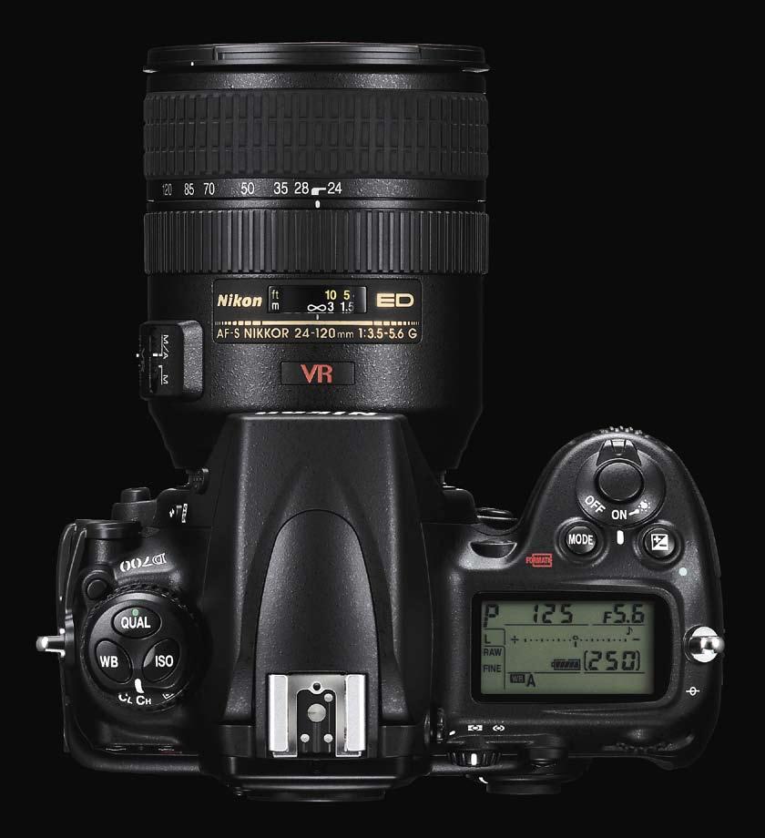 cykli w najtrudniejszych warunkach. Opracowana przez firmę Nikon migawka z funkcją autodiagnostyki stale monitoruje swoje działanie, sprawdzając, czy dokładnie trzyma się wyznaczonego czasu otwarcia.