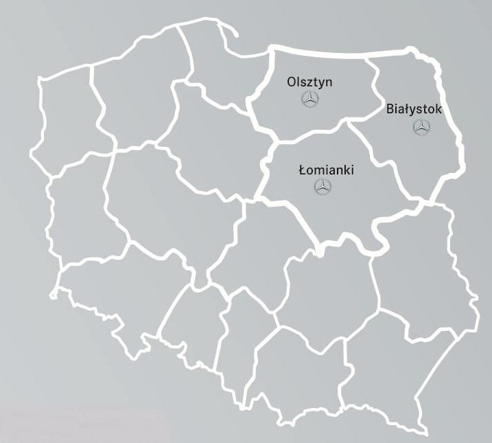 Auto Idea Dealer Mercedes-Benz od 1999 i Mazdy od 2012 3 lokalizacje: Warszawa, Białystok, Olsztyn Zatrudnienie: 220 osób Sprzedaż ok 2000 pojazdów 1000 osobowych Mercedes-Benz 200
