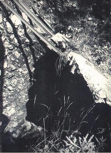 120 Robert Borzęcki, Aneta Marek Ryc. 5. Szyb nr 3; zdjęcie po lewej fot. R. Borzęcki, stan z 1981 r., zdjęcie po prawej fot. A. Marek, stan z dnia 2.04.2016 r. Fig. 5. Shaft 3; photo on the left by R.