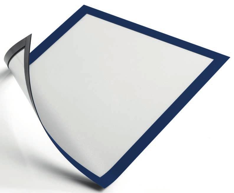 na tablicach metalowych proponujemy DURAFRAME MAGNETIC TOP (strona 12).