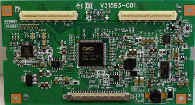 3V 12V Piny 37,38 12V LVDS D8 A A R92 24V Pin 8 VDD 16.9V FL7 (-5V) Pin 56 (24.3V) Pin 6 (16V) Piny 55, 56 () Piny 58, 59 Rys. 10.