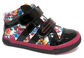 Czarny kwiaty Popiel W Zielony-granat Jeans-amarant