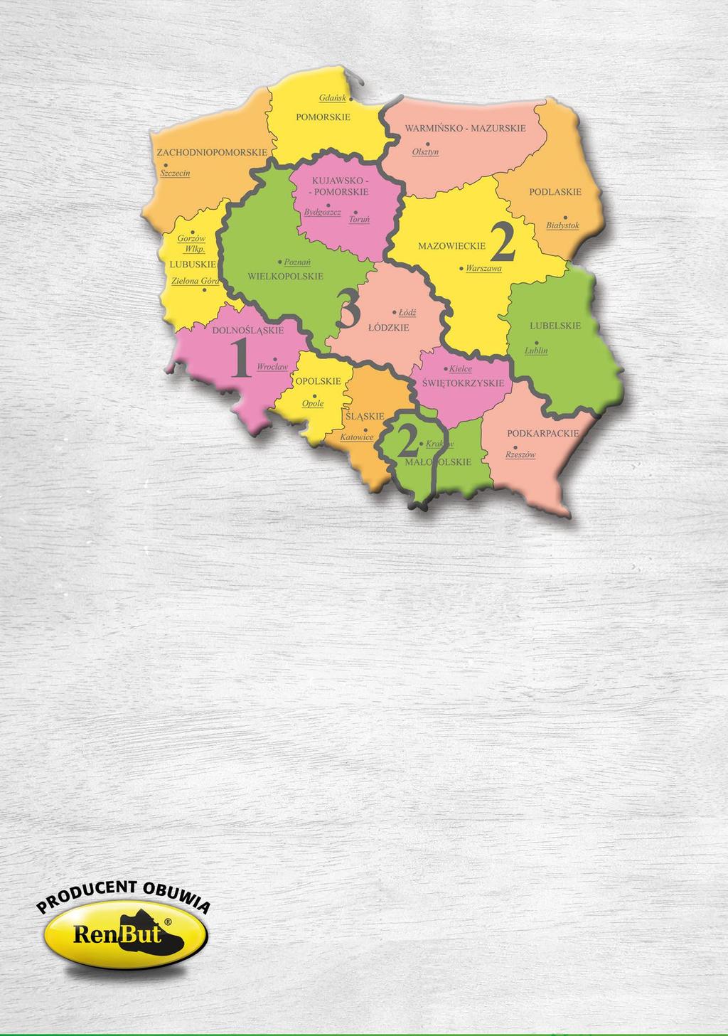 www.renbut.pl Skontaktuj się z naszymi Przedstawicielami Handlowymi: 1. Krzysztof Styś Tel.