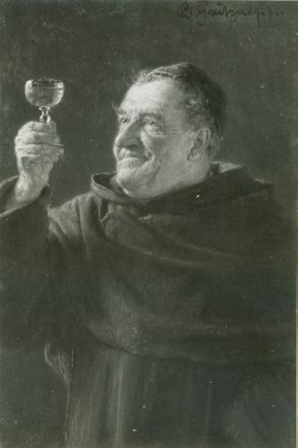 Il. 8 Eduard Theodor Ritter von Grützner (1846 1925), Próba wina. Fot. Kurt Grimm, 1942. Fot. Muzeum Okręgowe w Toruniu.