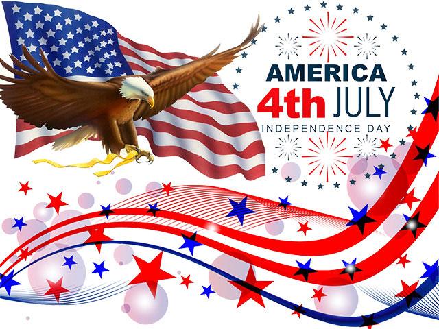 AMERICA'S 241ST INDEPENDENCE DAY WILL BE CELEBRATED ON TUESDAY, JULY 4, 2017.