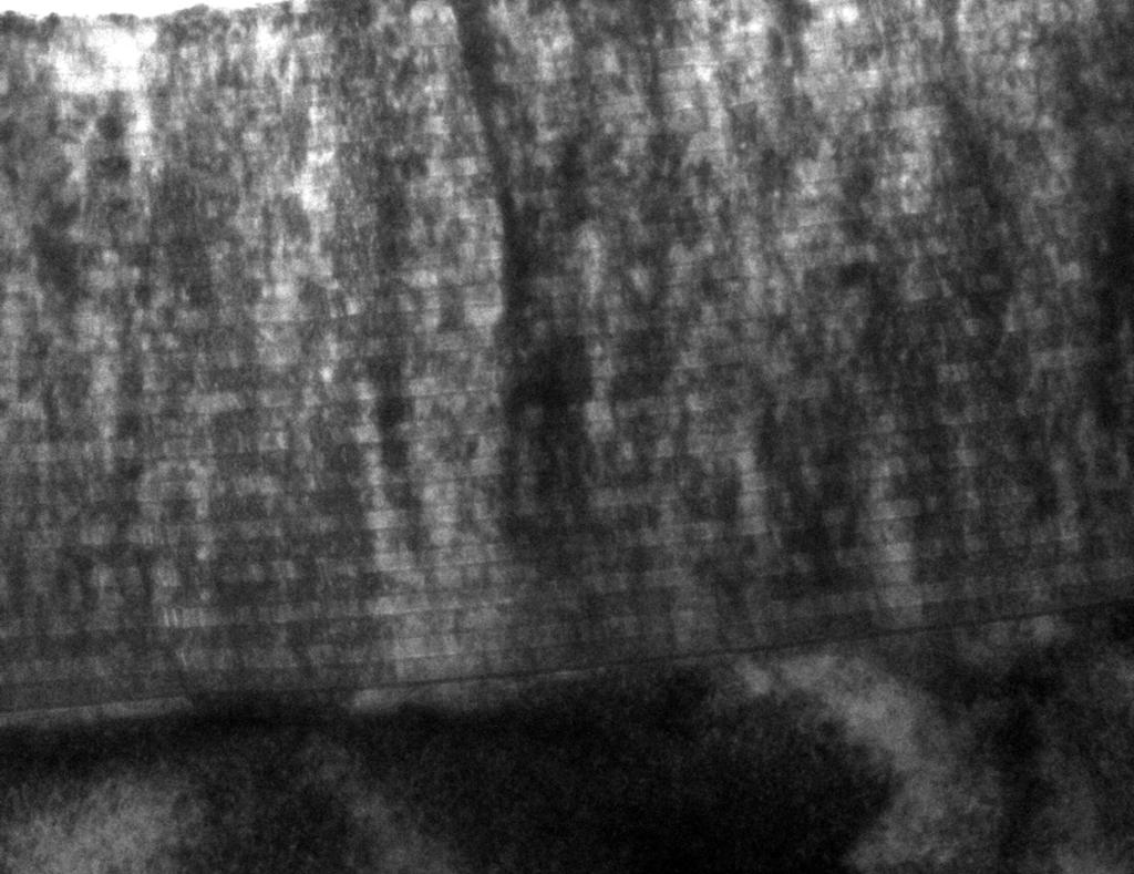 1. TEM microstructure of coatings on the cross-section: a) TiN, b) 4xTi/TiN, c) 16xTi/TiN Wielowarstwowe powłoki charakteryzowały się znacznie drobniejszą mikrostrukturą niż monowarstwowe.