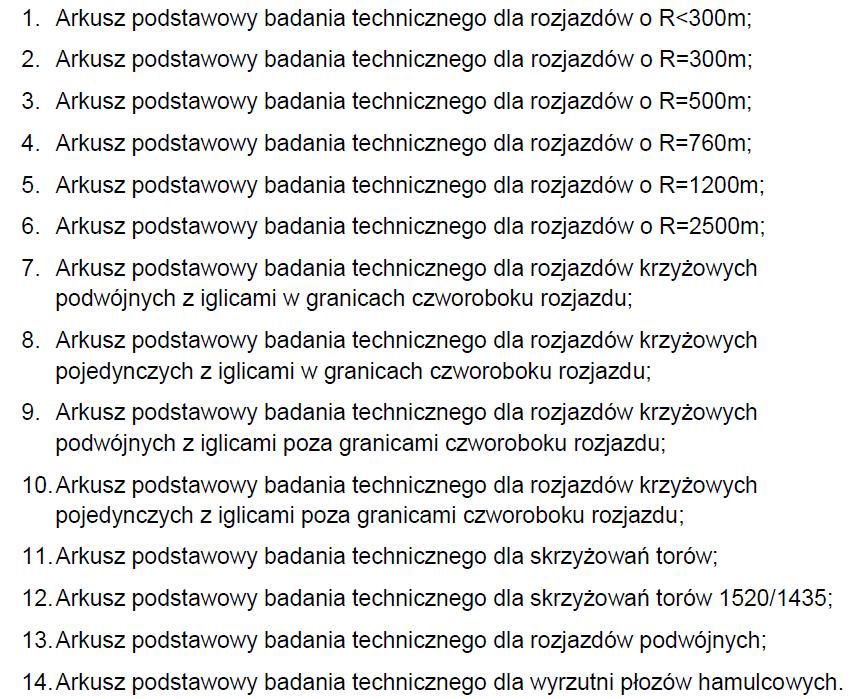 ZAŁĄCZNIK 19 - część C Arkusze