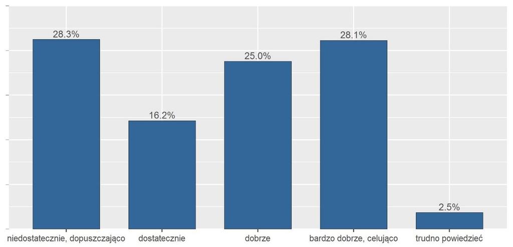 Rys. 11. Dostępność sklepów z odzieżą, obuwiem (w %) Rys. 12.