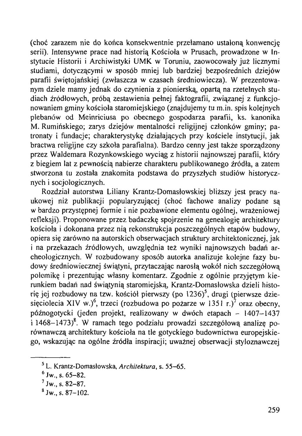 (choć zarazem nie do końca konsekwentnie przełamano ustaloną konwencję serii).