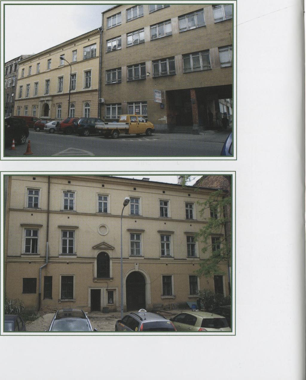 Jest położony w zabytkowym układzie urbanistycznym ul.