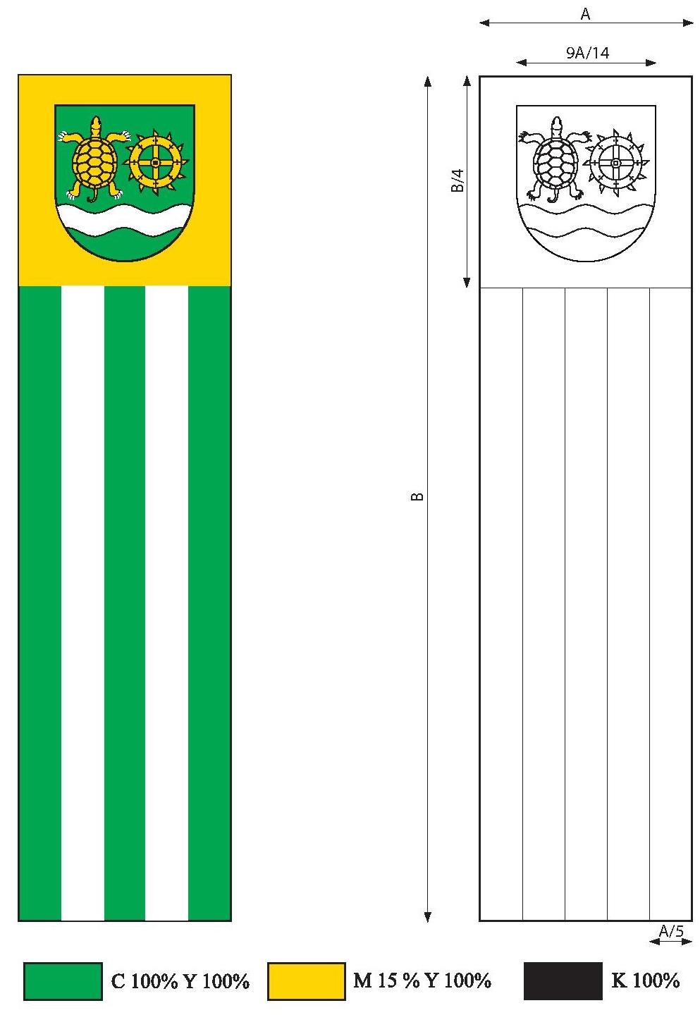 BANNER GMINY PRZYŁĘK Załącznik nr 4 do Statutu Gminy Przyłęk
