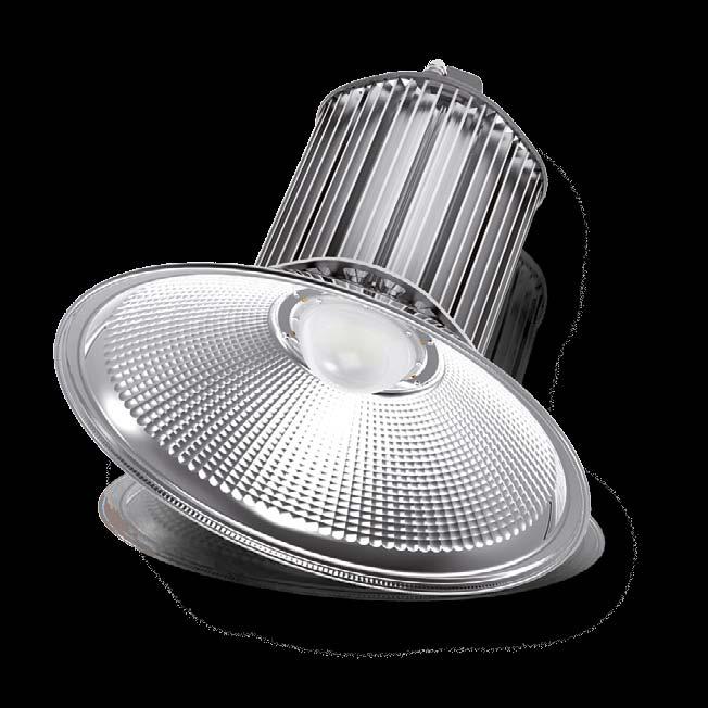 Oprawy LED typu HIGHBAY Produkt AMD-HBYN-50 W AMD-HBYN-100 W AMD-HBYN-150 W AMD-HBYN-200 W Moc znamionowa Strumień