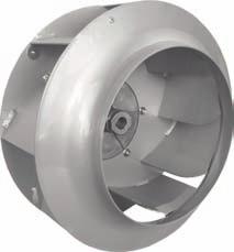 Wentylatory dachowe DVWN Zalety Odporne na temperatur czynnika do 120 C. Obudowa z aluminium.