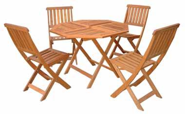 Stôl: 100 x 100 x 72 cm / Stolička: 42 x 55 x 88 cm HECHT MONROE SET 6 od 5/13 89,99 Kompaktné prevedenie dvoch lavičiek a stola z tvrdého dreva Céderu. Vhodné pre záhradné kryté plochy.