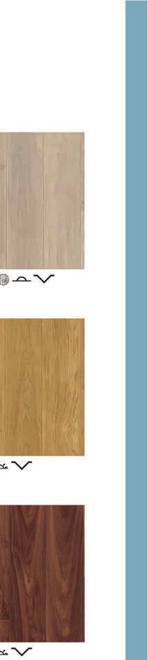 U/UM 138 x 15,6 cm 8 mm 4 UF 138 x 15,6 cm 9,5 mm U/UM: eleganckie deski 8 mm elegant o gładkim wykończeniu i