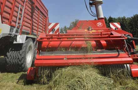 zanieczyszczeń. Pięć rzędów palców i odległość między palcami wynosząca zaledwie 54 mm gwarantują czyste pola.