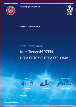 Identyfikator Licencji UEFA A