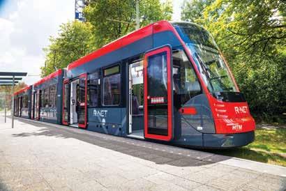 Avenio dla Monachium to mnóstwo przestrzeni przy szerokości tylko 2 300 mm. Fot. Siemens Każdy z pojazdów Avenio przejechał już około 100 tys. km, a ogólne wrażenie jest zadowalające.
