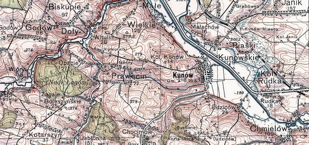 Powiatowy Program Opieki nad Zabytkami dla Powiatu Ostrowieckiego Green K ey miasto dotknęła klęska w czasie wojny północnej (1700 1709 r.). W tym czasie zginęło ponad 0,5 tys.