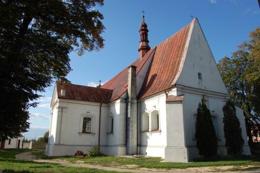 Michała Archanioła w Ostrowcu Świętokrzyskim Źródło: www.wrota-swietokrzyskie.pl Innym ważnym obiektem sakralnym w Ostrowcu Św. jest kościół parafialny p.w. Najświętszego Serca Jezusowego, tzw.