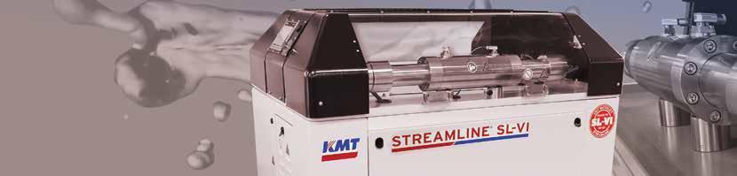 Systemy cięcia wodą firmy KMT 4 100 i 6 200 barów Idealne rozwiązanie do każdego zastosowania Firma KMT Waterjet Systems dysponuje bogatą ofertą pomp wysokociśnieniowych.