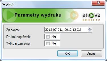 według miejsca rejestracji pojazdu, oraz właściwemu wojewódzkiemu inspektorowi ochrony środowiska. W programie istnieje możliwość wydruku dla tabeli D.