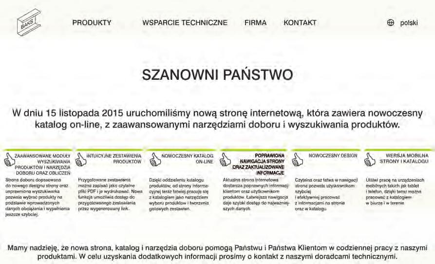Ktlog BAKS - nwigcj Posługiwnie się wykresem obciążeń Njczęściej występującym problemem przy doborze drbinki kblowej jest obciążenie dopuszczlne jkie możemy umieścić w drbince przy określonym
