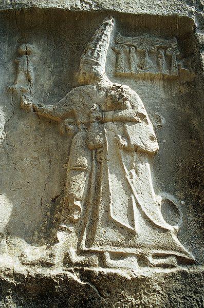 Yazılıkaya Komnata B Relief: Bóg