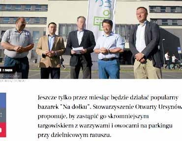 Jest po temu poważny powód. Mieszkańcom rejonu, w który przeniesie się Bazarek, trzeba pomóc. Po pierwsze na pętli autobusowej przy ul. Płaskowickiej grasują bandy pijanych mężczyzn.