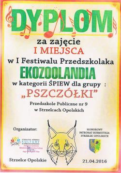 Opolskich - I Festiwal przedszkolaków
