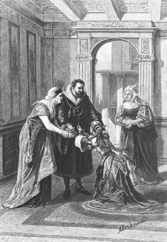 Elwiro Michał Andriolli, ilustracja do Roméo et Juliette, Paryż