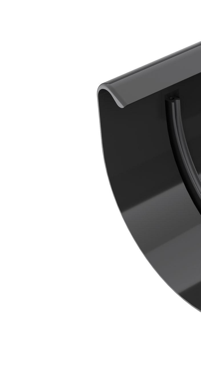 10 lat gwarancji WZORNICTWO klasyczny design skomponuje się idealnie nawet z najbardziej nowoczesną stylistyką domu TRWAŁOŚĆ KOORU długoletnia stabilność koloru systemu rynnowego została uzyskana