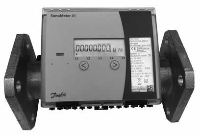 SonoMeter 31 Ciepłomierze Opis Certyfikat badania typu zgodny z dyrektywą MID nr LT-1621-MI004-023 SonoMeter 31 firmy Danfoss to seria ultradźwiękowych, kompaktowych ciepłomierzy przeznaczonych do