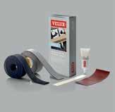 VELUX oferuje zestawy naprawcze, które przydadzą się w drobnych naprawach takich jak wymiana gąbki na klapie wentylacyjnej oraz filtra powietrza, konserwacja powłoki lakierniczej lub poliuretanowej,