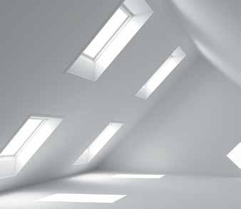 9 2. Wybierz optymalną ilość okien W celu zapewnienia w pomieszczeniach na poddaszu optymalnego oświetlenia, wentylacji, dobrej widoczności i podwyższenia jakości życia, należy zwrócić szczególną