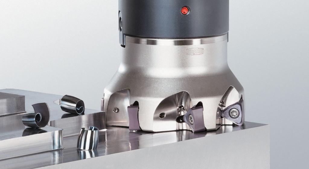www.tungforce.com NOWE PRODUKTY Produkty: Płytki: Typu promieniowego TNMU R16: Do obróbki zgrubnej z głębokością skrawania do 11 mm (0.